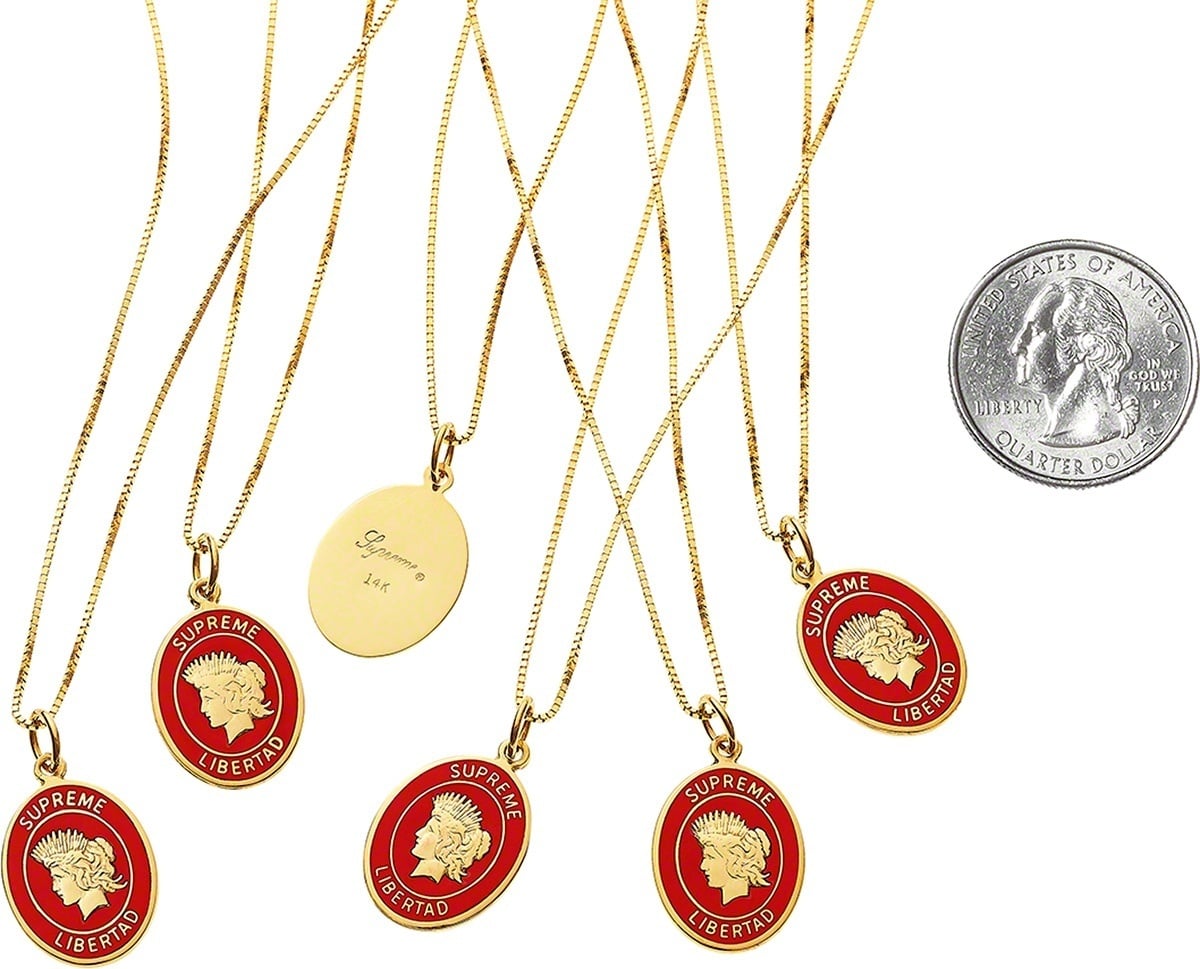 Libertad Gold Pendant
